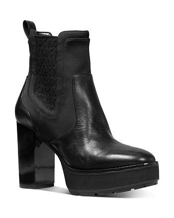 michael michael kors women's cramer platform booties|Michael Kors shoes for women.